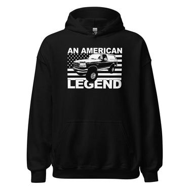 OBS Bronco An American Legend Hoodie in black